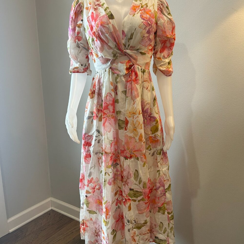 Lavender Brown Lilliana Dress